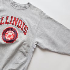 画像4: 80's Champion "REVERSE WEAVE" PRINT CREW NECK SWEAT "ILLINOIS" "MADE IN USA" (4)