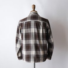 画像12: 50's Sportop WOOL CHECK LOOP COLLAR BOX SHIRT (12)