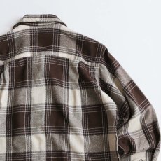 画像5: 50's Sportop WOOL CHECK LOOP COLLAR BOX SHIRT (5)