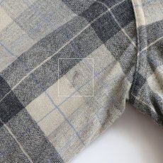 画像14: 50's Field & Stream WOOL CHECK LOOP COLLAR BOX SHIRT (14)