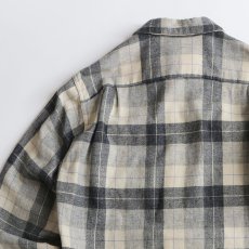 画像5: 50's Field & Stream WOOL CHECK LOOP COLLAR BOX SHIRT (5)