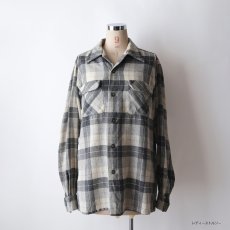 画像20: 50's Field & Stream WOOL CHECK LOOP COLLAR BOX SHIRT (20)