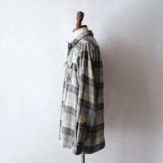 画像18: 50's Field & Stream WOOL CHECK LOOP COLLAR BOX SHIRT (18)