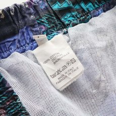 画像8: 80's BEACH COMBER COTTON ALL OVER PATTERN SWIM SHORTS "MADE IN ITALY" (8)