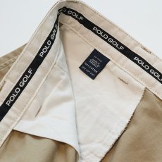 画像7: 90's POLO GOLF COTTON TWILL TUCK SHORTS 【W35 程度】 (7)