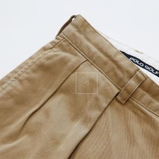 画像9: 90's POLO GOLF COTTON TWILL TUCK SHORTS 【W35 程度】 (9)