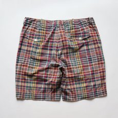 画像3: Polo by Ralph Lauren COTTON MADRAS CHECK NO TUCK SHORTS 【W37 程度】 (3)