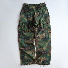 画像3: 60's US ARMY RIP-STOP COTTON POPLIN ERDL LEAF CAMOUFLAGE JUNGLE FATIGUE CARGO PANTS【SMALL-LONG】 (3)