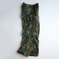 画像2: 60's US ARMY RIP-STOP COTTON POPLIN ERDL LEAF CAMOUFLAGE JUNGLE FATIGUE CARGO PANTS【SMALL-LONG】 (2)