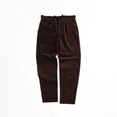 画像1: OLD UNKNOWN BRAND COTTON WIDE WALE CORDUROY TUCK PANTS 【SIZE : W35 x L34 程度】 (1)