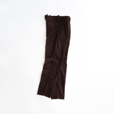 画像2: OLD UNKNOWN BRAND COTTON WIDE WALE CORDUROY TUCK PANTS 【SIZE : W35 x L34 程度】 (2)