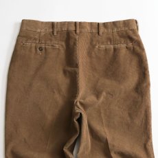 画像6: 〜90's HAGGAR CASUALS CORDUROY NO TUCK PANTS 【SIZE : W34 x L27.5 程度】 (6)