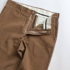 画像4: 〜90's HAGGAR CASUALS CORDUROY NO TUCK PANTS 【SIZE : W34 x L27.5 程度】 (4)