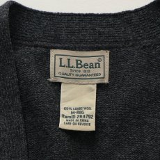 画像6: 〜00's L.L. Bean LAMBS WOOL KNIT CARDIGAN (6)