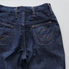 画像8: 60's Wrangler COTTON DENIM WOMEN'S SLIM FIT PANTS 【SIZE : W26 x L29.5 程度】 (8)