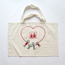 画像1: COTTON PRINT LARGE TOTE BAG (1)