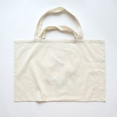 画像2: COTTON PRINT LARGE TOTE BAG (2)