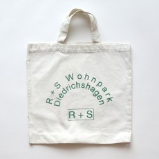 画像1: COTTON PRINT TOTE BAG "R + S Wohnpark" (1)