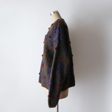 画像10: 80's EXPRESS TRICOT MOHAIR ACRYLIC KNIT CARDIGAN (10)