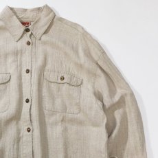 画像4: No1 COLLECTION LINEN OVER SIZE SHIRT (4)