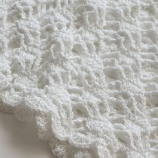 画像5: OLD HANDMADE CROCHET LACE N/S TOP (5)