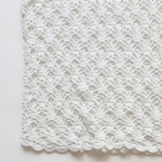 画像4: OLD HANDMADE CROCHET LACE N/S TOP (4)