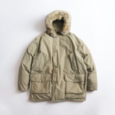 画像1: WOOLRICH "ARCTIC PARKA" COTTON NYLON FUR HOODED DOWN JACKET "MADE IN USA" (1)