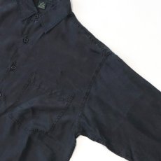 画像3: 〜90's STEFANO BLACK SILK SHIRT (3)