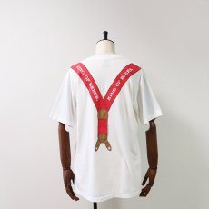 画像12: 90's Five Star SUSPENDER PRINT S/S TEE "Budweiser" (12)