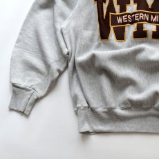 画像4: 80's mvp REVERSE WEAVE style LETTERED CREW NECK SWEAT  "WMU" "MADE IN USA" (4)