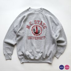 画像1: 〜90's SOFFE SWEATS PRINT CREW NECK SWEAT "N.C. STATE UNIVERSITY" "MADE IN USA" (1)