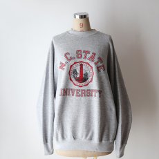 画像13: 〜90's SOFFE SWEATS PRINT CREW NECK SWEAT "N.C. STATE UNIVERSITY" "MADE IN USA" (13)