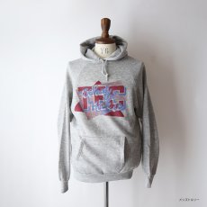 画像11: 80's UNKNOWN BRAND PRINT SWEAT PULLOVER PARKA "TEC What the Heck is" "MADE IN USA" (11)