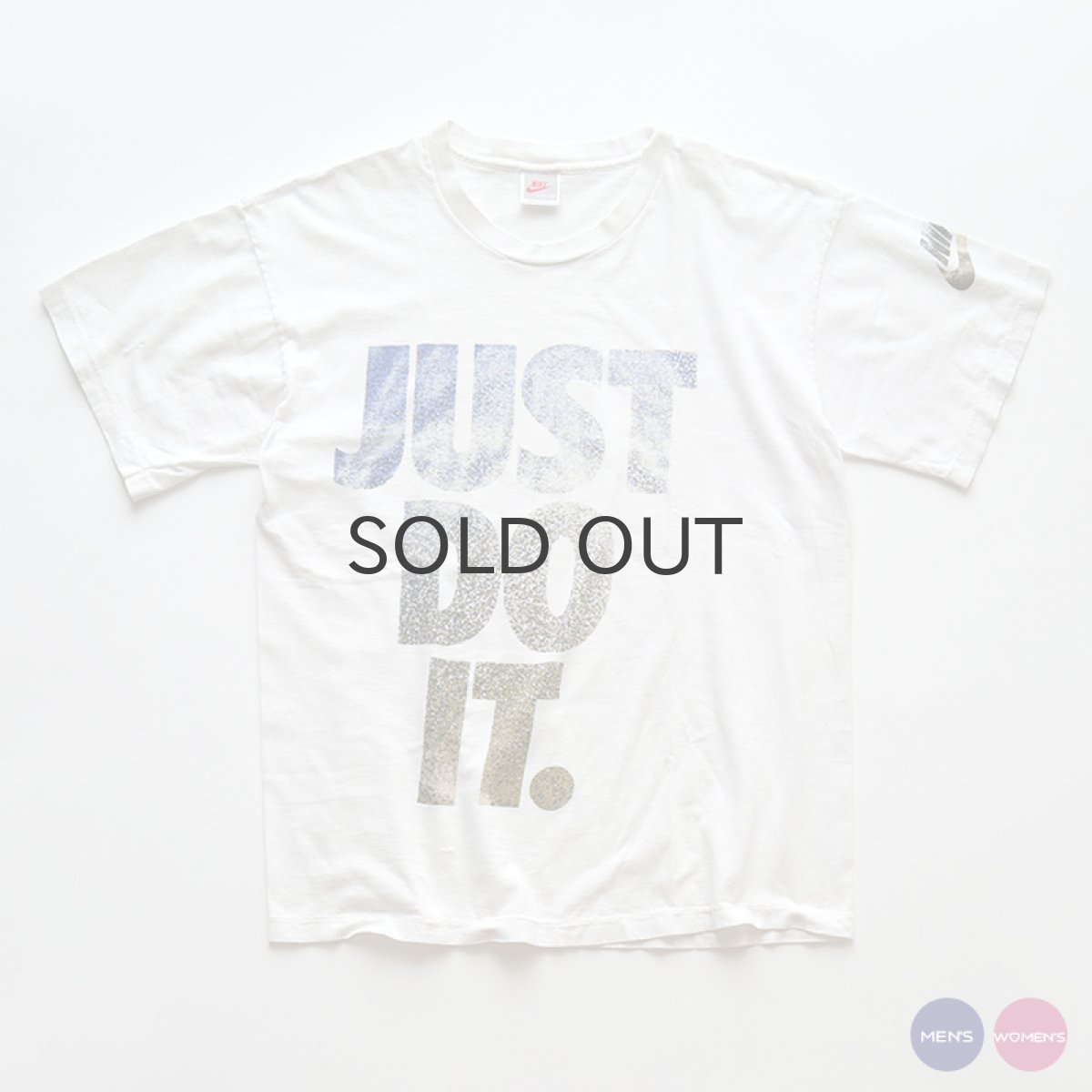 画像1: 90's NIKE COTTON PRINT S/S TEE "JUST DO IT" "MADE IN USA" (1)