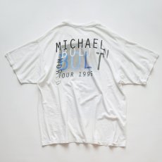 画像2: 90's UNKNOWN BRAND COTTON W-PRINT S/S ARTIST TEE "MICHAEL BOLTON WORLD TOUR 1996" (2)