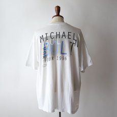 画像12: 90's UNKNOWN BRAND COTTON W-PRINT S/S ARTIST TEE "MICHAEL BOLTON WORLD TOUR 1996" (12)