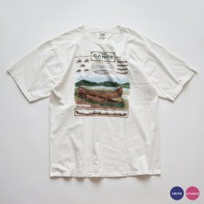 画像1: 90's HARBORSIDE GRAPHICS COTTON PRINT S/S TEE "THE CANOE" "MADE IN USA" (1)