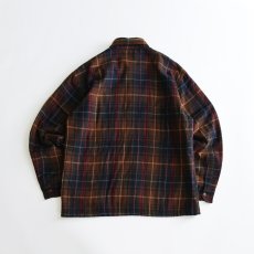 画像3: 〜80's OAKTON ACRYLIC CHECK QUILTED LINING BOX SHIRT (3)