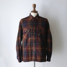 画像10: 〜80's OAKTON ACRYLIC CHECK QUILTED LINING BOX SHIRT (10)