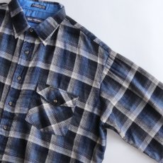 画像3: 80's VAN HEUSEN ACRYLIC CHECK BOX SHIRT (3)