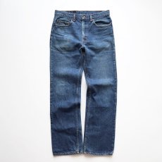 画像2: 80's LEVI'S 517 DENIM BOOTS CUT PANTS "made in USA" 【W32 x L31 程度】 (2)