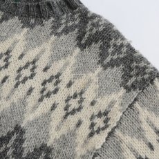 画像8: 〜90's J. CREW WOOL JACQUARD KNIT SWEATER (8)