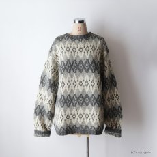 画像13: 〜90's J. CREW WOOL JACQUARD KNIT SWEATER (13)