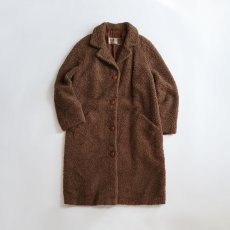 画像1: 60's RODEX LLAMA CURL SINGLE BREASTED COAT "MADE IN ENGLAND" (1)