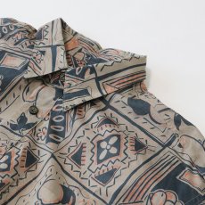 画像4: LANVIN COTTON ALL OVER PATTERN SHIRT (4)