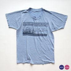 画像1: 80's UNKNOWN BRAND PRINT S/S TEE "1983 BRIARWOOD RUN" "NIKE" (1)