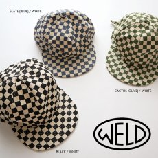 画像1: 【NEW】 WELD BRUSHED COTTON TWILL CHECKERBOARD FIELD TRIP CAP (1)