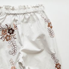 画像5: 【REMAKE】 VINTAGE EMBROIDERED CLOTH EASY PANTS (5)