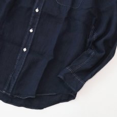 画像4: Brooks Brothers IRISH LINEN B/D SHIRT "OVER DYED" (4)