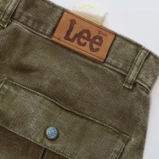 画像10: 〜80's Lee COTTON CANVAS BAKER style CARGO PANTS "ONE WASHED"【表記 W31 x L34 】 (10)